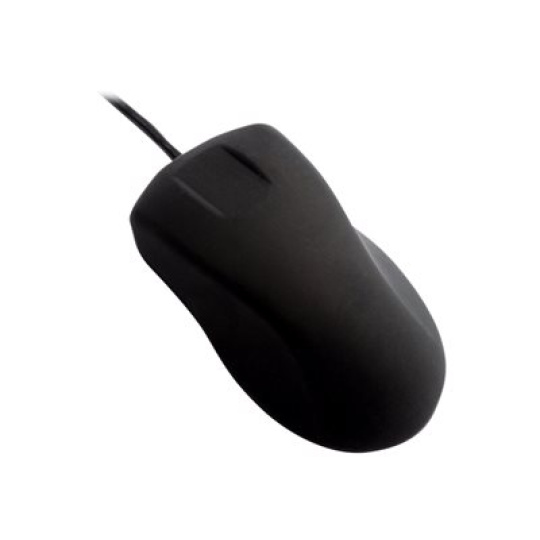 Active Key Medical medium - Myš - hospital - pratelné - pravák a levák - laser - 2 tlačítka - kabelové - USB - černá