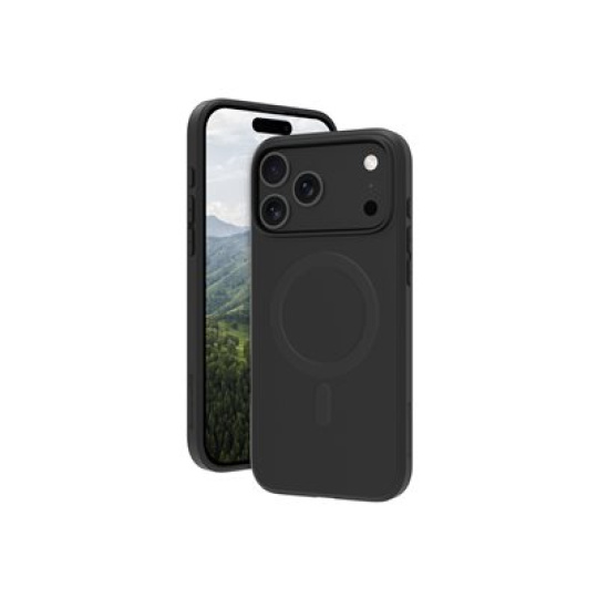 dbramante1928 Greenland Pro - Zadní kryt pro mobilní telefon - kompatibilita s MagSafe - plast - nocní cern - pro Apple iPhone 17 Pro Max