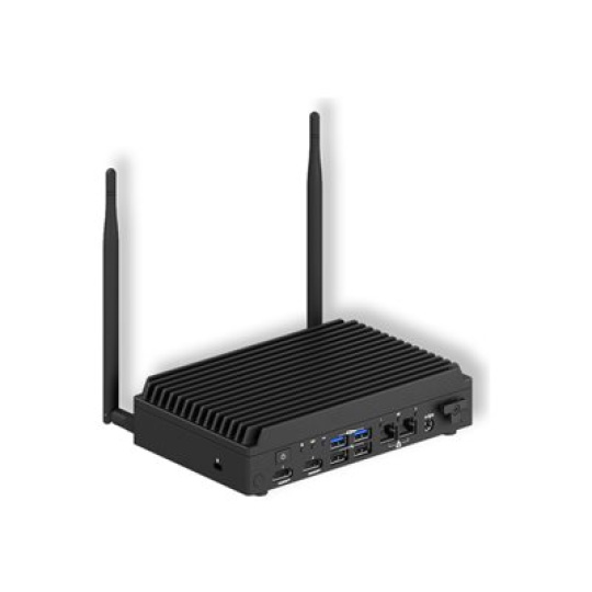 ASUS NUC 13 Rugged Tall BNUC13BRFA200B02I - Barebone - SFF 1 x Atom x7 x7211E / až 3.2 GHz - RAM 0 GB - SSD - eMMC 64 GB - UHD Graphics - IEEE 802.11ax (Wi-Fi 6E), 2.5 Gigabit Ethernet, Gigabit Ethernet, Bluetooth 5.3 - černá