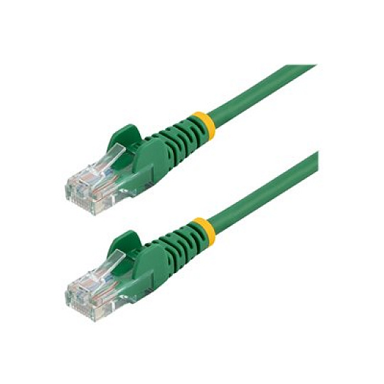 Startech 2m Green Cat5e / Cat 5 Snagless Patch Cable - Patch kabel - RJ-45 (M) do RJ-45 (M) - 2 m - UTP - CAT 5e - lisovaný, provedení bez hrbolku - zelená