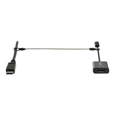 StarTech.com 10-Pack Security Cable Tethers for Adapters & Dongles, Universal Cable Adapter Tether, Tether Cables, Adjustable Length Anti-Theft Cable Tether Lock Kit, Steel Cable Tether - Dongle Cable Tether (CONNLOCKPK10) - Bezpečnostní kabel - stříbrná - 30 cm - kompatibilní s TAA (balení 10)