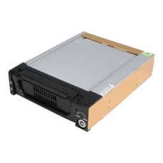 StarTech.com 5.25 in Rugged SATA Hard Drive Mobile Rack Drawer - Aluminum Removable Hard Drive Bay (DRW150SATBK) - Skladovací mobilní rack - 3.5" - cerná