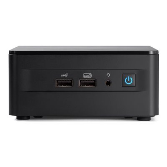 ASUS NUC 12 Pro Kit RNUC12WSHI700002I - Barebone - mini PC 1 x Core i7 1260P / až 4.7 GHz - RAM 0 GB - grafika Intel Iris Xe Graphics - IEEE 802.11ax (Wi-Fi 6E), Bluetooth 5.2, 2.5 Gigabit Ethernet, Gigabit Ethernet - černá