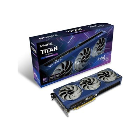SPARKLE Intel Arc B580 TITAN OC - Grafická karta - Arc B580 - 12 GB GDDR6 - PCIe 4.0 x8 - 3 x DisplayPort, HDMI