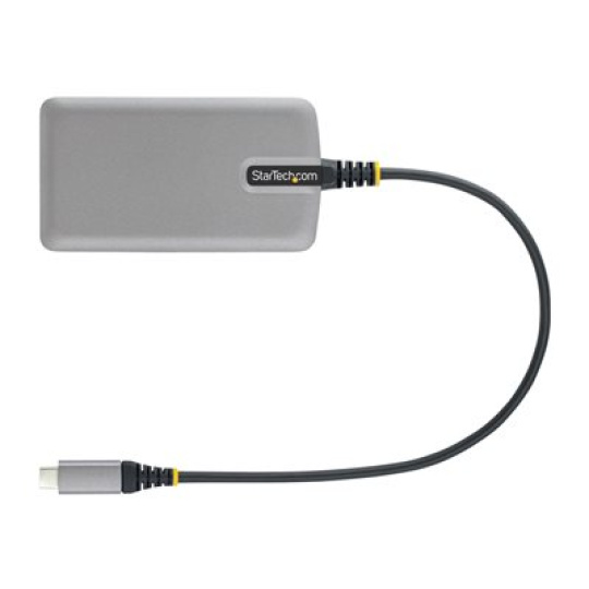 StarTech.com 3-Port USB-C Hub with Ethernet, 3x USB-A Ports, Gigabit Ethernet, USB 3.0 5Gbps, Bus-Powered, USB Type-C Hub w/GbE and 1ft/30cm Long Cable, Portable Laptop USB C Hub Adapter - USB Expansion Hub, RJ45 (5G3AGBB-USB-C-HUB) - Rozbocovac - 3 x USB 3.2 Gen 1 + 1 x micro-USB + 1 x 10/100/1000 - desktop