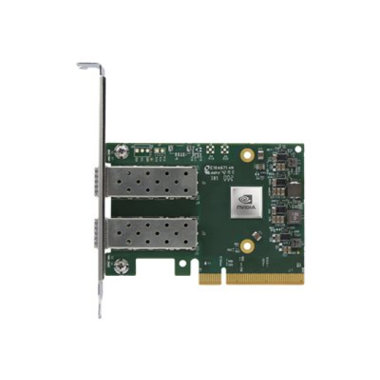 Mellanox ConnectX-6 Lx EN - Crypto disabled with Secure Boot - síťový adaptér - PCIe 4.0 x8 - Gigabit Ethernet / 10Gb Ethernet / 25Gb Ethernet SFP28 x 2