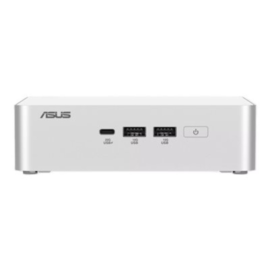 ASUS NUC 15 Pro+ RNUC15CRSU500002 - Barebone - mini PC 1 x Core Ultra 5 225H / až 4.9 GHz - RAM 0 GB - Arc 130T - IEEE 802.11ax (Wi-Fi 6), IEEE 802.11be (Wi-Fi 7), Bluetooth 5.4, 2.5 Gigabit Ethernet, Gigabit Ethernet - stříbrná
