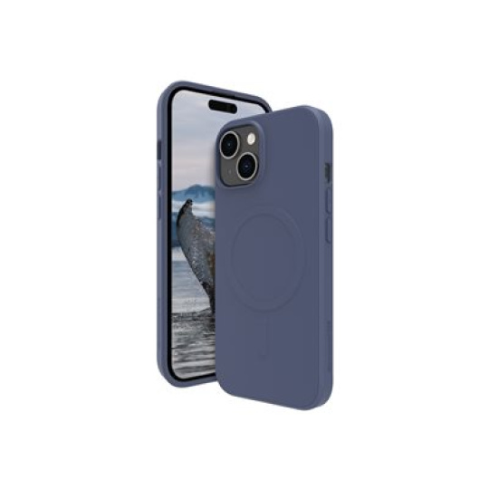 dbramante1928 Greenland Pro - Zadní kryt pro mobilní telefon - kompatibilita s MagSafe - plast - modrá pacifik - pro Apple iPhone 15