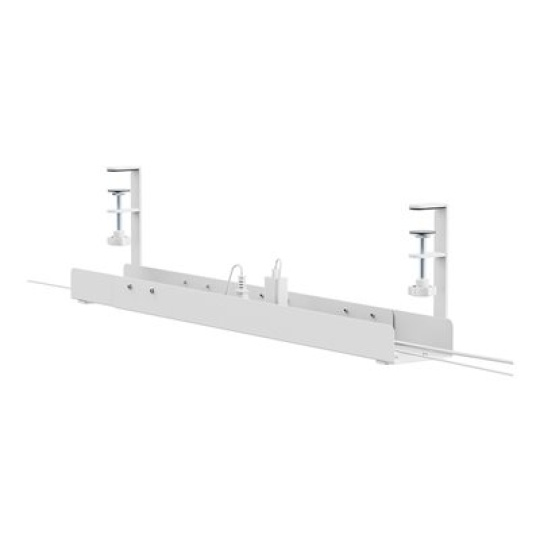 Neomounts - Zásuvka pro management kabelu - clamp-on design, universal - montáž na stul - bílá