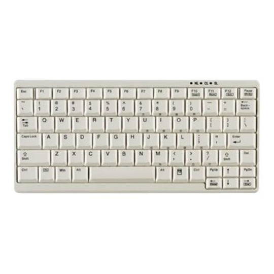 Active Key AK-4100-P - Klávesnice - PS/2 - americká - bílá