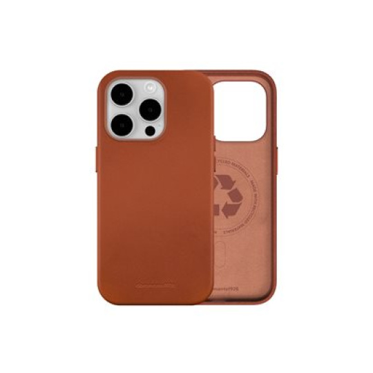 dbramante1928 Roskilde - Zadní kryt pro mobilní telefon - kompatibilita s MagSafe - kuže full-grain - bronz - pro Apple iPhone 15 Pro Max