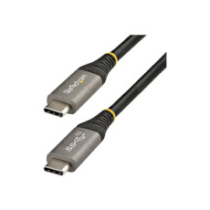 StarTech.com 20" (50cm) USB C Cable 10Gbps, USB 3.1/3.2 Gen 2 Type-C Cable, 100W (5A) Power Delivery Charging, DP Alt Mode, USB-C to C Cord, For USB-C Laptop, Phone, Device, Charge/Sync - Thunderbolt 3 Compatible (USB31CCV50CM) - USB kabel - 24 pin USB-C (M) do 24 pin USB-C (M) - USB 3.2 Gen 2 / DisplayPort 1.4 /Thunderbolt 3 - 50 cm - podporuje 4K - černá, šedá - pro P/N: DK30C2DAGPD, DK30C2HAGPD StarTech.com 20" (50cm) USB C Cable 10Gbps, USB 3.1/3.2 Gen 2 Type-C Cable, 100W (5A) Power Delivery Charging, DP Alt Mode, USB-C to C Cord, For USB-C Laptop, Phone, Device, Charge/Sync - Thunderbolt 3 Compatible (USB31CCV50CM) - USB kabel - 24 pin USB-C (M) do 24 pin USB-C (M) - USB 3.2 Gen 2 / DisplayPort 1.4 /Thunderbolt 3 - 50 cm - podporuje 4K - černá, šedá - pro P/N: DK30C2DAGPD, DK30C2HAGPD