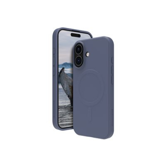 dbramante1928 Greenland Pro - Zadní kryt pro mobilní telefon - Qi - kompatibilita s MagSafe - plast - modrá pacifik - pro Apple iPhone 16