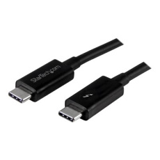 StarTech.com 1m (3.3ft) Thunderbolt 3 Cable, 20Gbps, 100W PD, 4K Video, Thunderbolt-Certified, Compatible w/ TB4/USB 3.2/DisplayPort - Kabel Thunderbolt - 24 pin USB-C (M) do 24 pin USB-C (M) - Thunderbolt 3 / USB / DisplayPort - 1 m - černá - pro P/N: CDP2HDUACP, CDP2HDUACPW, PEXUSB321C