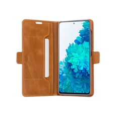 dbramante1928 Copenhagen Slim - Pouzdro s klopou pro mobilní telefon - kuže full-grain - bronz - pro Samsung Galaxy S21 FE 5G