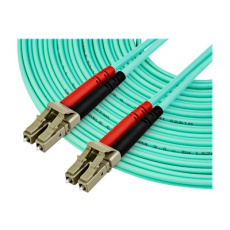 StarTech.com 10 m OM4 LC to LC Multimode Duplex Fiber Optic Patch Cable- Aqua - 50/125 - Fiber Optic Cable - 40/100Gb - LSZH (450FBLCLC10) - Patch kabel - multirežim LC (M) do multirežim LC (M) - 10 m - optické vlákno - duplex - 50 / 125 mikron - OM4 - vodě - barva StarTech.com 10 m OM4 LC to LC Multimode Duplex Fiber Optic Patch Cable- Aqua - 50/125 - Fiber Optic Cable - 40/100Gb - LSZH (450FBLCLC10) - Patch kabel - multirežim LC (M) do multirežim LC (M) - 10 m - optické vlákno - duplex - 50 / 125 mikron - OM4 - vodě - barva