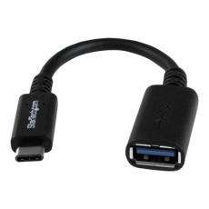 StarTech.com USB-C to USB Adapter - 6in - USB-IF Certified - USB-C to USB-A - USB 3.1 Gen 1 - USB C Adapter - USB Type C (USB31CAADP) - USB adaptér - 24 pin USB-C (M) do USB typ A (F) - USB 3.0 - 15.2 cm - cerná - pro P/N: DK31C3HDPD, DK31C3HDPDUE, DKM30CHDPD, DKM30CHDPDUE, PEXUSB312A1C1H, PEXUSB312A2C2V StarTech.com USB-C to USB Adapter - 6in - USB-IF Certified - USB-C to USB-A - USB 3.1 Gen 1 - USB C Adapter - USB Type C (USB31CAADP) - USB adaptér - 24 pin USB-C (M) do USB typ A (F) - USB 3.0 - 15.2 cm - cerná - pro P/N: DK31C3HDPD, DK31C3HDPDUE, DKM30CHDPD, DKM30CHDPDUE, PEXUSB312A1C1H, PEXUSB312A2C2V