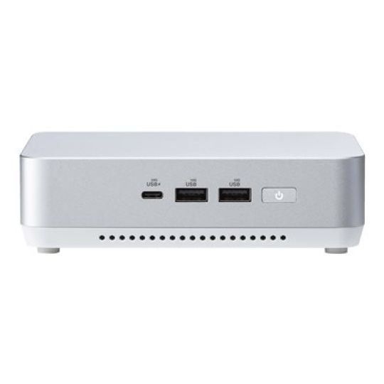 ASUS NUC 14 Pro+ RNUC14RVSU900000I - Barebone - mini PC 1 x Core Ultra 9 185H / až 5.1 GHz - RAM 0 GB - Intel Arc Graphics - IEEE 802.11ax (Wi-Fi 6E), Bluetooth 5.3, 2.5 Gigabit Ethernet, Gigabit Ethernet - stříbrná