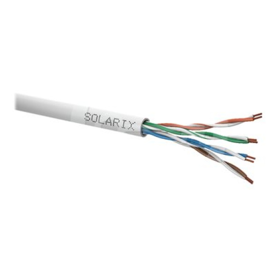 Solarix SXKL-5E-UTP-PVC-GY - Kabel horizontální - 305 m - 5.3 mm - UTP - CAT 5e - šedá