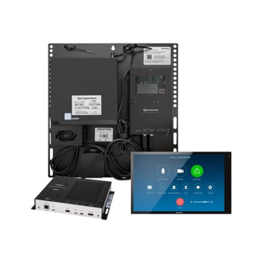 Crestron Flex UC-CX100-T-WM - Pro Microsoft Teams - Integrator Kit - souprava pro video konference (dotyková konzole, mini-PC, transmitter) - černá - s Wall Mounted Control Interface