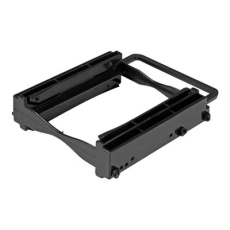 StarTech.com Dual 2.5" SSD/HDD Mounting Bracket for 3.5" Drive Bay - Tool-Less Installation - 2-Drive Adapter Bracket for Desktop Computer (BRACKET225PT) - Bay adaptér pro datový sklad - 3.5" to 2 x 2.5" - černá - pro P/N: M2E4SFF8643, PEX4SFF8643, U2M2E125
