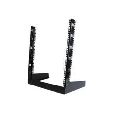 StarTech.com 12U Open Frame Network Rack - 19" 2 Post Free Standing Desktop Rack for Computer, AV, Media, IT, Data & Server Room Equipment (RK12OD) - Rozvadec stojanový open frame - cerná - 12U - 19" - pro P/N: CABCAGENUTS6, CABSCREWM52, CABSCREWSM6, CABSCRWM520, CABSCRWM620, CABSCRWS1224