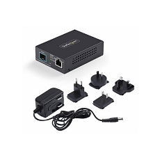 Startech - Konvertor médií s optickými vlákny - 10GbE, 5GbE, 2.5GbE - pres vláknová optika - 10GBase-LR, 10GBase-SR, 10GBase-X, 10GBase-T, 10GBase-R - SFP+ / RJ-45 - kompatibilní s TAA