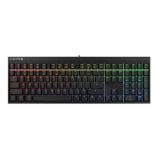 CHERRY XTRFY MX 2.0S - Klávesnice - 100% - full size - podsvícení - USB - QWERTY - americká - klávesový spínac: CHERRY MX2A Red - cerná CHERRY XTRFY MX 2.0S - Klávesnice - 100% - full size - podsvícení - USB - QWERTY - americká - klávesový spínac: CHERRY MX2A Red - cerná
