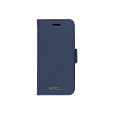 dbramante1928 Milano - Pouzdro s klopou pro mobilní telefon - kuže Saffiano - morská modr - pro Apple iPhone 7, 8, SE (2nd generation)