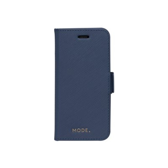 dbramante1928 Milano - Pouzdro s klopou pro mobilní telefon - kuže Saffiano - morská modr - pro Apple iPhone 7, 8, SE (2nd generation)