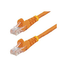 Startech 7m Orange Cat5e / Cat 5 Snagless Ethernet Patch Cable 7 m - Patch kabel - RJ-45 (M) do RJ-45 (M) - 7 m - UTP - CAT 5e - provedení bez hrbolku - oranžová