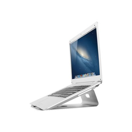 Neomounts by Newstar NSLS025 - Stojan - pro notebook (počítač) - leštěný hliník - stříbrná - velikost obrazovky: 10"-17" - na stůl