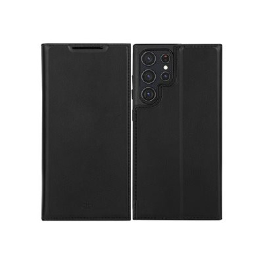 dbramante1928 Oslo - Pouzdro s klopou pro mobilní telefon - polyuretan (PU), plast - cerná - pro Samsung Galaxy S22 Ultra