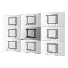 Neomounts WL95-800BL1 - Montážní sada (montáž na zeď) - pro plochý panel - ocel - černá - velikost obrazovky: 42"-70"