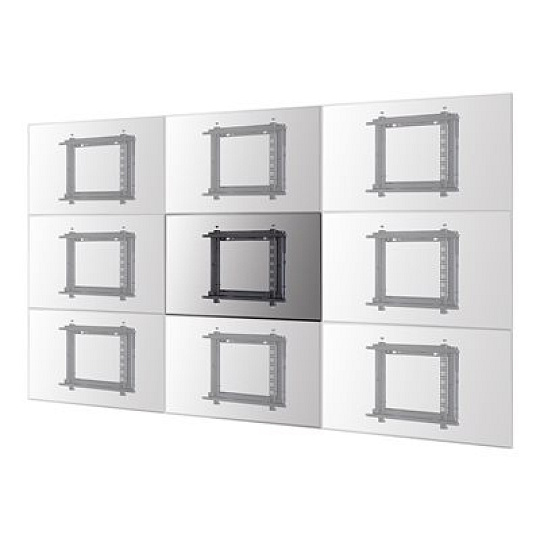 Neomounts WL95-800BL1 - Montážní sada (montáž na zeď) - pro plochý panel - ocel - černá - velikost obrazovky: 42"-70"