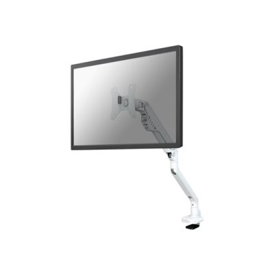 Neomounts by Newstar FPMA-D750 - Montážní sada - full-motion - pro Displej LCD - bílá - velikost obrazovky: 10"-32" - upevnění svorkou, průchodka, upevnitelné na stůl