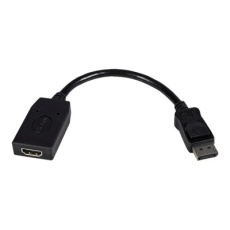 StarTech.com DisplayPort to HDMI Adapter - 1920 x 1200 - DP to HDMI Converter - Plug and Play DisplayPort to HDMI Dongle (DP2HDMI) - Video adaptér - DisplayPort s piny (male) do HDMI se zdířkami (female) - 24 cm - černá - pro P/N: MST14DP123DP, MSTCDP123DP, SV231QDPU34K, TB3DK2DPPDUE, TB3DKDPMAW, TB3DKDPMAWUE