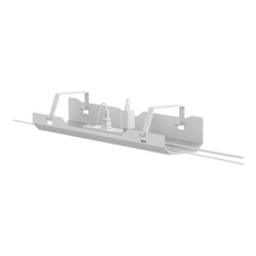 Neomounts - Zásuvka pro management kabelu - screw-mounted, universal - montáž pod stul - bílá Neomounts - Zásuvka pro management kabelu - screw-mounted, universal - montáž pod stul - bílá