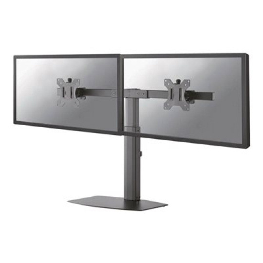 Neomounts by Newstar FPMA-D865D - Stojan - full-motion - pro 2 LCD displeje - černá - velikost obrazovky: 10"-27" - stolní stojan, upevnitelné na stůl