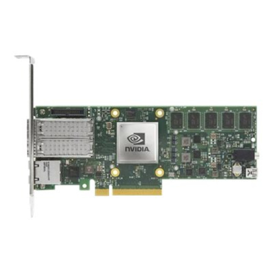 NVIDIA BlueField-2 SmartNIC P-Series DPU - Crypto disabled - síťový adaptér - PCIe 4.0 x8 - 25 Gigabit SFP56 x 2