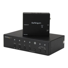 StarTech.com Multi-Input HDBaseT Extender with Built-in Switch - DisplayPort VGA and HDMI Over CAT5e or CAT6 - Up to 4K - up to 230 ft (STDHVHDBT) - Video/audio nástavec - HDMI - pres CAT 5e/6 - až 70 m