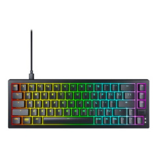 CHERRY XTRFY K5V2 - Klávesnice - 65% - compact - backlit - QWERTY - americká - klávesový spínač: CHERRY MX2A Red (hot-swappable) - černá CHERRY XTRFY K5V2 - Klávesnice - 65% - compact - backlit - QWERTY - americká - klávesový spínač: CHERRY MX2A Red (hot-swappable) - černá