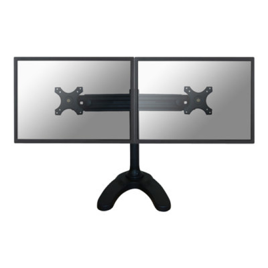 Neomounts by Newstar FPMA-D700DD - Stojan - full-motion - pro 2 LCD displeje - černá - velikost obrazovky: 19"-30" - stolní stojan, průchodka, upevnitelné na stůl