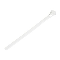 Startech 15cm(6") Reusable Cable Ties, 7mm(1/4") wide, 35mm(1-3/8") Bundle Dia. 22kg(50lb) Tensile Strength, Releasable Nylon Ties, Indoor/Outdoor, 94V-2/UL Listed, 100 Pack, White - Nylon 66 Plastic - TAA (CBMZTRB6) - Kabelová stahovací páska - 15 cm - bílá - kompatibilní s TAA (balení 100) Startech 15cm(6") Reusable Cable Ties, 7mm(1/4") wide, 35mm(1-3/8") Bundle Dia. 22kg(50lb) Tensile Strength, Releasable Nylon Ties, Indoor/Outdoor, 94V-2/UL Listed, 100 Pack, White - Nylon 66 Plastic - TAA (CBMZTRB6) - Kabelová stahovací páska - 15 cm - bílá - kompatibilní s TAA (balení 100)