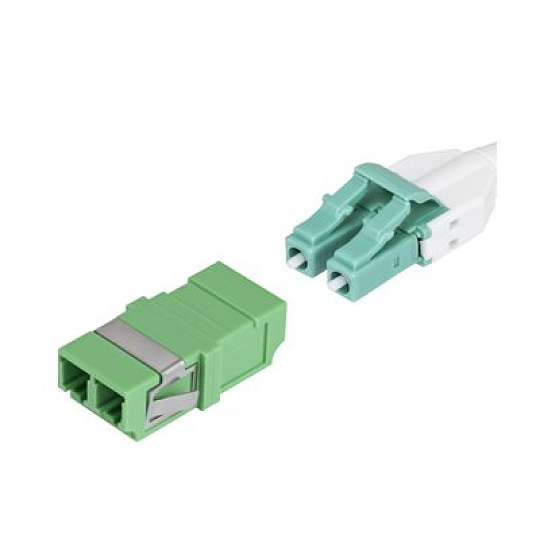 Startech - Sítový propojovací kabel - jednoduchý režim LC/APC (F) do jednoduchý režim LC/APC (F) - optické vlákno - duplex - 9 / 125 mikron - OS1/OS2 - pasivní, bez západky, SC základna - zelená (balení 10)