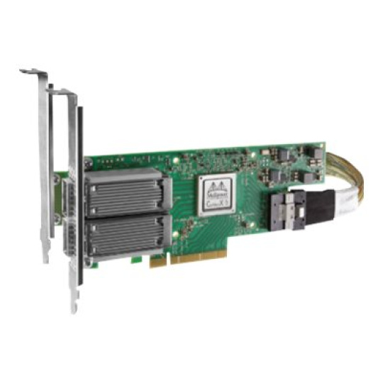 Mellanox ConnectX-5 VPI - Síťový adaptér - 2 x PCIe 3.0 x8 nízký profil - 100Gb Ethernet / 100Gb Infiniband QSFP28 x 2