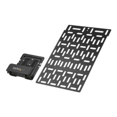 StarTech.com Universal TV Accessory Mount, Adjustable TV & Wall Mount Bracket, Media Players/Router/Modem/AV Switches & Extenders/Apple TV, Hidden Cable Box Mount Behind TV, 11lb (5kg) - Adjustable Cradle (MDBOXMNT) - Montážní sada - pro media přehrávač - ocel s práškovým nátěrem - černá - montáž na stěnu, TV mount - pro P/N: FPWHANGER, FPWTLTPORT, MBLTVSTNDEC