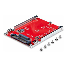StarTech.com M.2 to U.3 Adapter, For M.2 NVMe SSDs, PCIe M.2 Drive to 2.5inch U.3 (SFF-TA-1001) Host Adapter/Converter, TAA Compliant - 2.5" Drive Form Factor (1M25-U3-M2-ADAPTER) - Adaptér rozhraní - M.2 - M.2 NVMe Card / PCIe 4.0 (NVMe) - U.3 - cervená - kompatibilní s TAA StarTech.com M.2 to U.3 Adapter, For M.2 NVMe SSDs, PCIe M.2 Drive to 2.5inch U.3 (SFF-TA-1001) Host Adapter/Converter, TAA Compliant - 2.5" Drive Form Factor (1M25-U3-M2-ADAPTER) - Adaptér rozhraní - M.2 - M.2 NVMe Card / PCIe 4.0 (NVMe) - U.3 - cervená - kompatibilní s TAA
