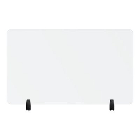 Neomounts NS-GLSPROTECT100 - Rozdělená obrazovka - montáž na pracovní stůl - 100 x 65 cm - průhledná