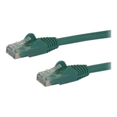 StarTech.com 1m CAT6 Ethernet Cable, 10 Gigabit Snagless RJ45 650MHz 100W PoE Patch Cord, CAT 6 10GbE UTP Network Cable w/Strain Relief, Green, Fluke Tested/Wiring is UL Certified/TIA - Category 6 - 24AWG (N6PATC1MGN) - Patch kabel - RJ-45 (M) do RJ-45 (M) - 1 m - UTP - CAT 6 - provedení bez hrbolku - zelená StarTech.com 1m CAT6 Ethernet Cable, 10 Gigabit Snagless RJ45 650MHz 100W PoE Patch Cord, CAT 6 10GbE UTP Network Cable w/Strain Relief, Green, Fluke Tested/Wiring is UL Certified/TIA - Category 6 - 24AWG (N6PATC1MGN) - Patch kabel - RJ-45 (M) do RJ-45 (M) - 1 m - UTP - CAT 6 - provedení bez hrbolku - zelená